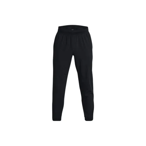 Under Armour Unstoppable Черные Мужские Вязаные Тренировочные Штаны