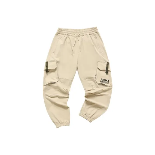 FILA FUSION FILAXWHITE MOUNTAINEERING Повседневные брюки Мужской Камуфляж хаки