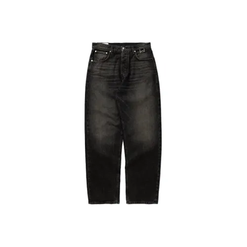 RHUDE Мужские черные джинсы