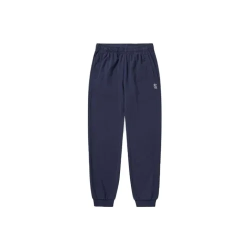 QIAODAN Вязаные тренировочные брюки мужские Нова-синий