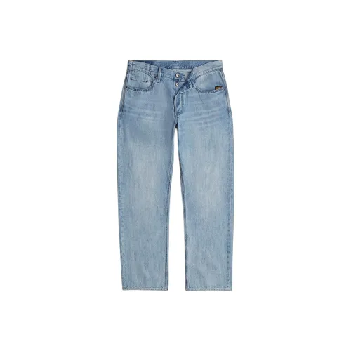 STAR RAW Джинсы Мужские Светло-Синие