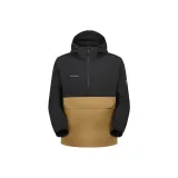 Тёмный песочный-чёрный пэчворк