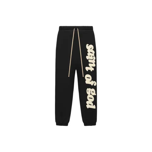 Fear of GOD Черные Унисекс Вязаные Тренировочные Брюки