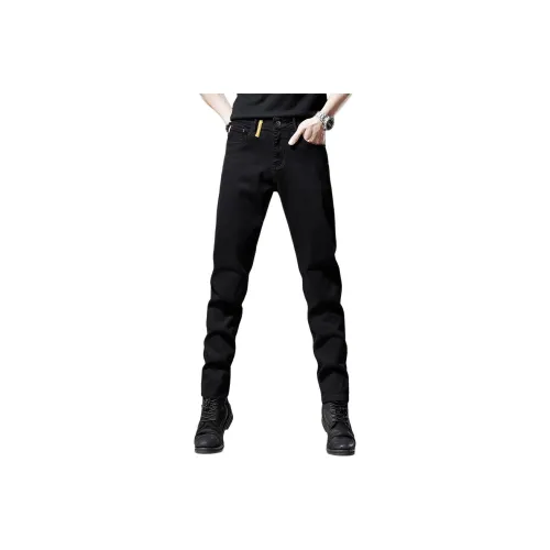 GUISE Черные Унисекс Джинсы
