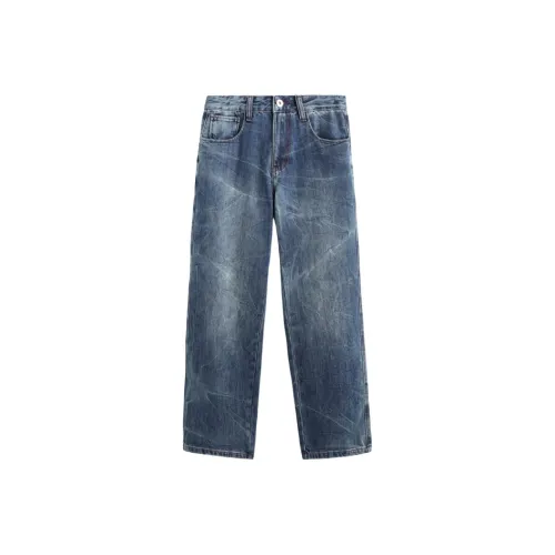 UKTK Синий Мужской Джинсы