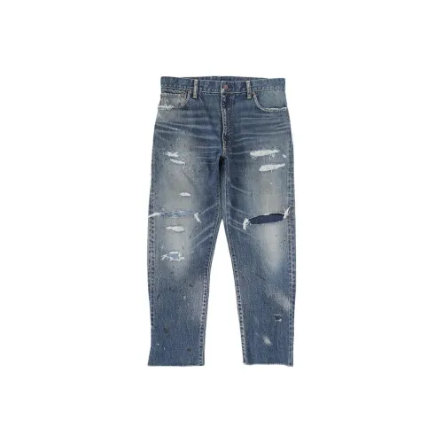 Visvim Индиго Мужские Джинсы