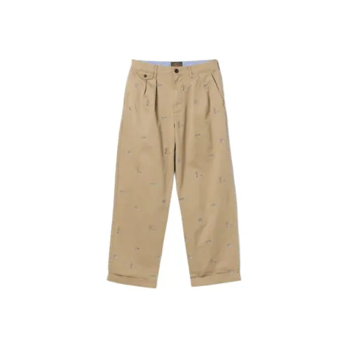 BEAMS x J. Crew Джинсы Мужские Хаки