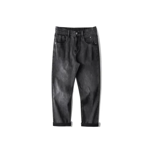 MindBridge Джинсы Унисекс Деним Черный