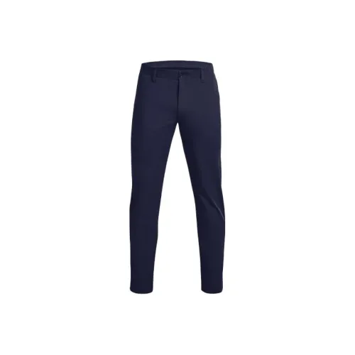 Under Armour Midnight Dark Blue Men's Knitted Training Pants Under Armour Полночь Темно-синий Мужские Вязаные Тренировочные Штаны