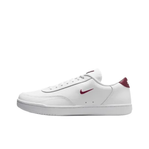 Nike Court Vintage Slip Resistant Abrasion Resistant Low Топ Скейтборд Кроссовки Мужские Белые