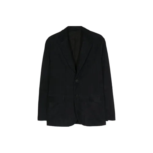 Zadig Voltaire SS24 Кожаная куртка мужская морской синий