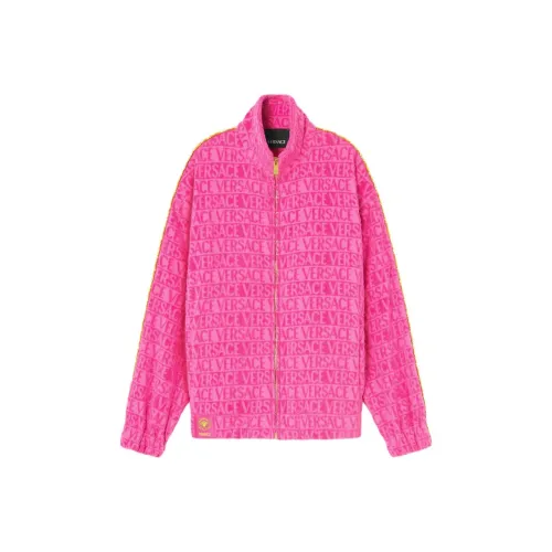 FANSIZHE Куртки Пальто Унисекс Розовый