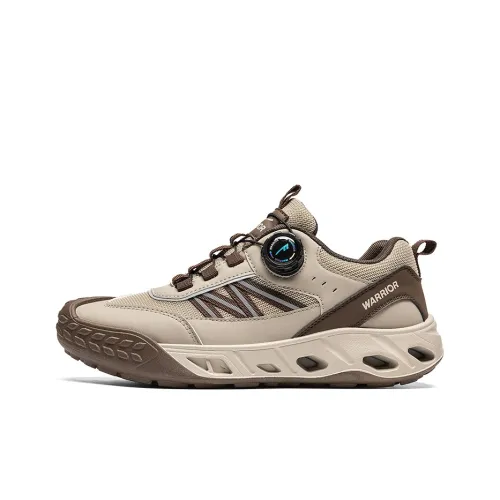 Warrior Альпинистские и туристические ботинки Низкий верх Хаки Кофейный Мужской