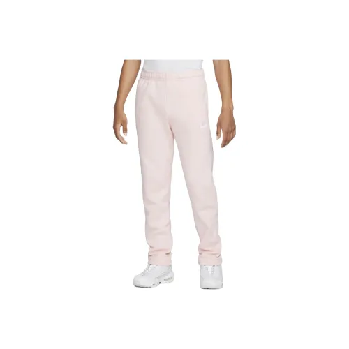 Nike Розовые Мужские Вязаные Тренировочные Штаны