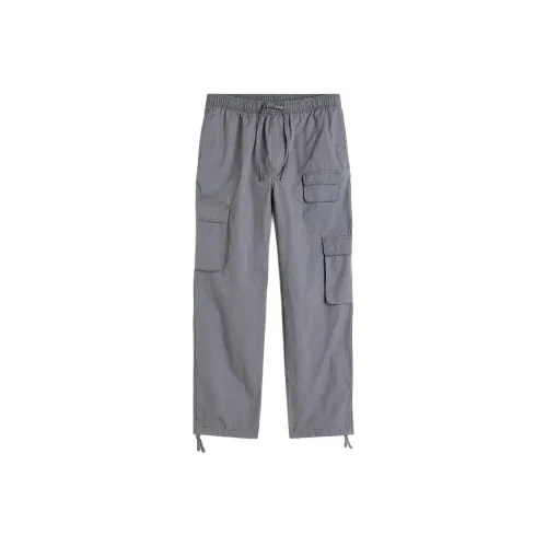 H&M Gray Мужские Карго Брюки