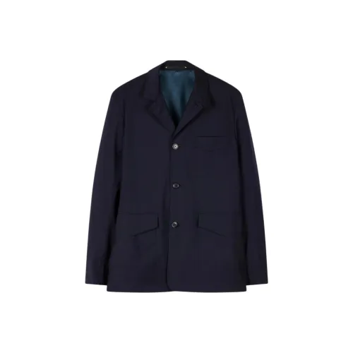 Paul Smith SS25 Куртки и Пальто Мужской Морской Синий