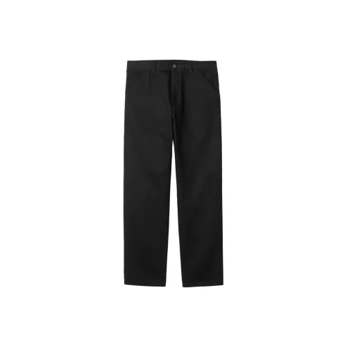 Carhartt WIP Single Knee Брюки Denim Jeans Мужские Черные