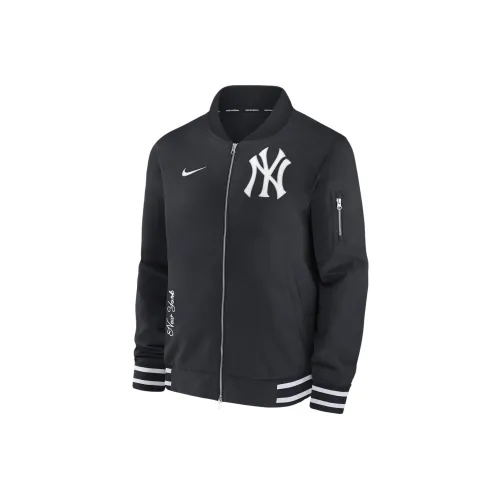 nike New York Yankees Authentic Collection Куртки и Пальто Мужской Черный