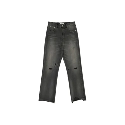 Gremade Homme Темно-серые Унисекс Джинсы