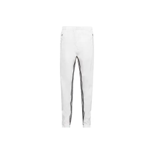 PRADA Белые Унисекс Повседневные Брюки