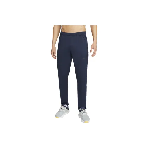 Nike Dri Fit EPIC Training Pants Вязаные Тренировочные Брюки Мужские Морской Синий