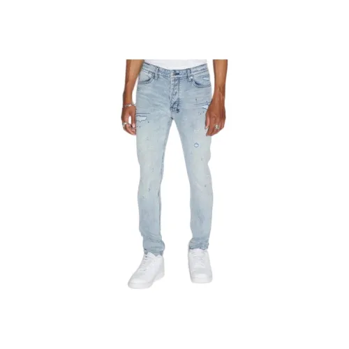 Ksubi Светло-синие Мужские Джинсы