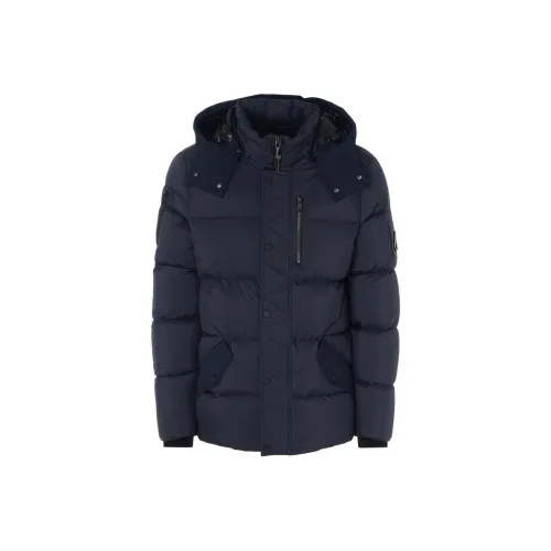 Moose Knuckles Куртки и Пальто Мужской Морской Синий