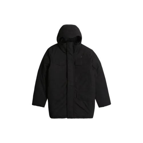 г Звезда RAW хлопковый пуховик мужской черный