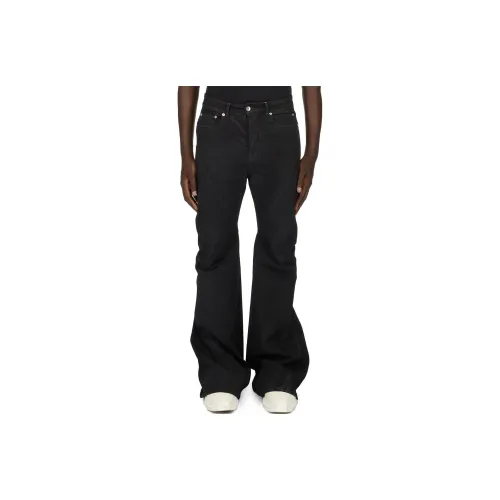 RICK OWENS совместный бренд Черные Мужские Джинсы
