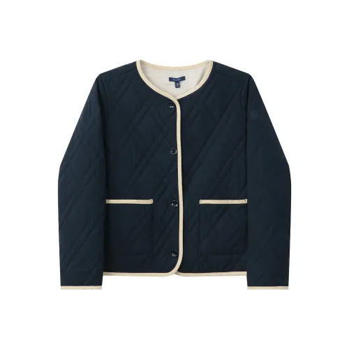 NAUTICA Хлопковый пуховик унисекс темно-синий