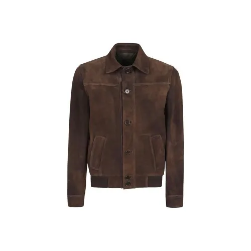 SALVATORE SANTORO Куртки и Пальто Мужской Темно-Кофейный