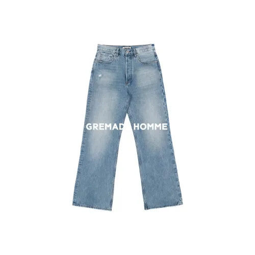 Gremade Homme Джинсы Мужские Озерный Синий