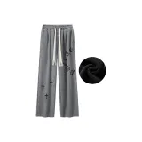 Серый с флисовой подкладкой