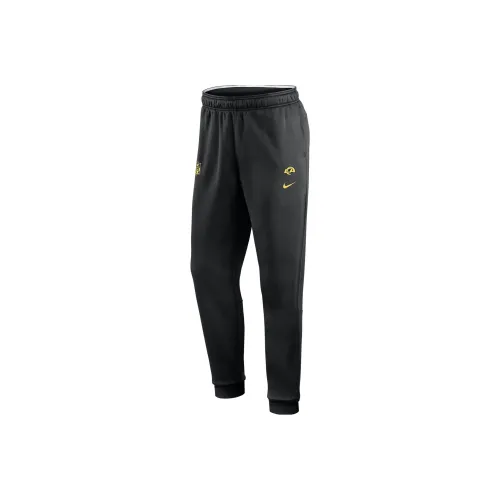 Nike Лос-Анджелес Rams Sideline Вязаные Тренировочные Штаны Лос-Анджелес Rams Мужские Черные