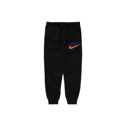 nike Club Fleece Joggers Knitted Training Pants Men's Black nike Клуб Флис Joggers Вязаные Тренировочные Штаны Мужские Черные