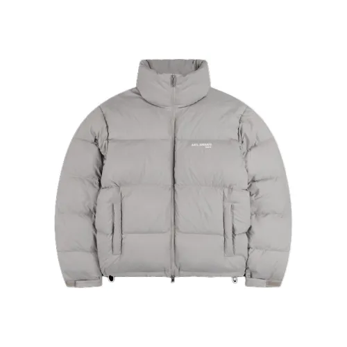 Axel Arigato Lime Gray Men's Down Jackets