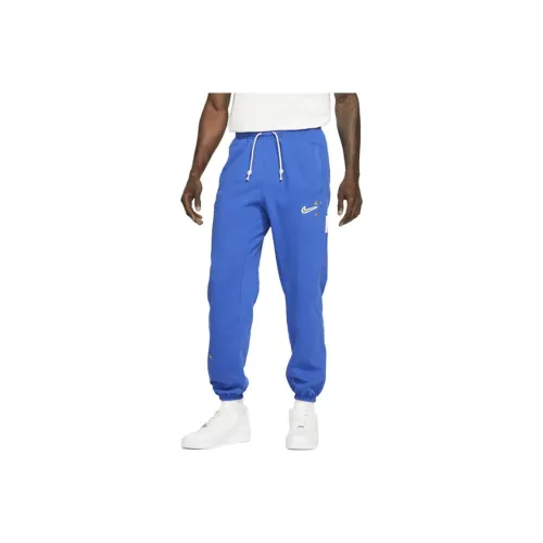 Nike Blue Men's Knitted Training Pants Nike Синий Мужские Вязаные Тренировочные Штаны