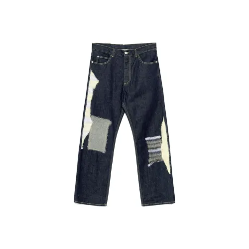 MARNI Индиго Мужские Джинсы