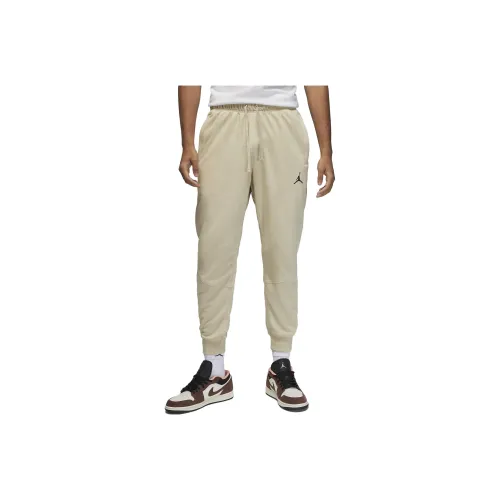 JORDAN Khaki Men's Knitted Training Pants Джордан Хаки Мужские Вязаные Тренировочные Штаны