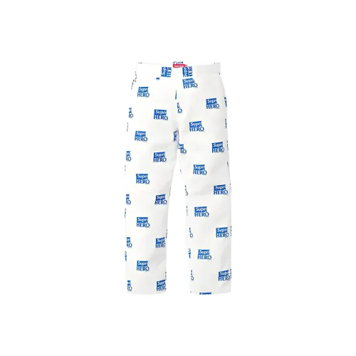 Supreme Co Бренд Коллекция Унисекс Повседневные Брюки