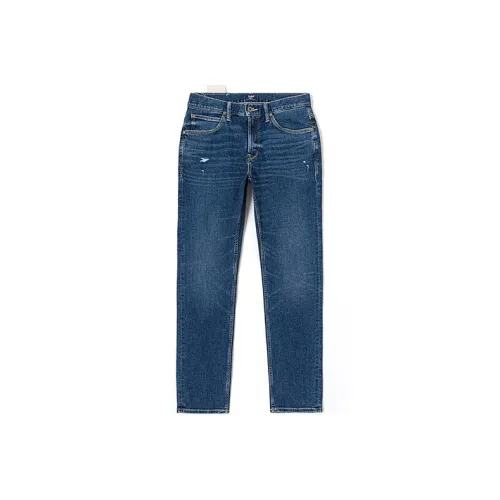 Lee совместный бренд модель Medium Blue Мужские Джинсы