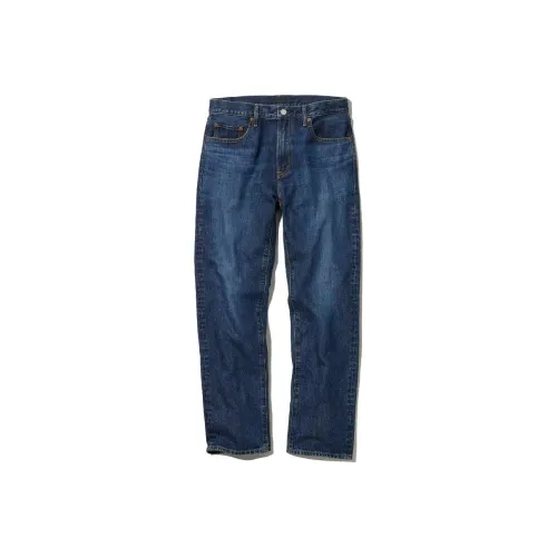UNIQLO Синие Унисекс Джинсы
