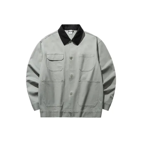 CHAOJIANTA Куртки Пальто Мужской Tipsy Зеленый