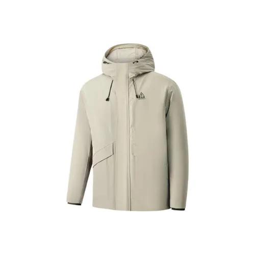 361° Пуховик Мужской Цвет Серый Лист Лавра