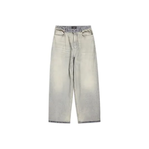 BALENCIAGA Синие Унисекс Джинсы