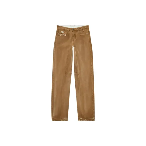 DIESEL Коричневый Мужской Джинсы