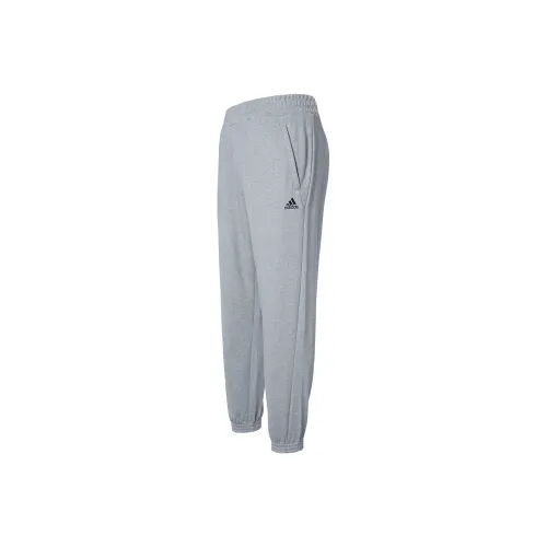 Adidas Серые Мужские Вязаные Тренировочные Штаны