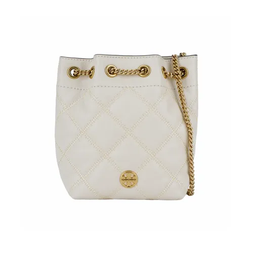 TORY BURCH Кожа Ведрообразные Сумки Сумки через плечо Сумка на плечо Женская Бежевая