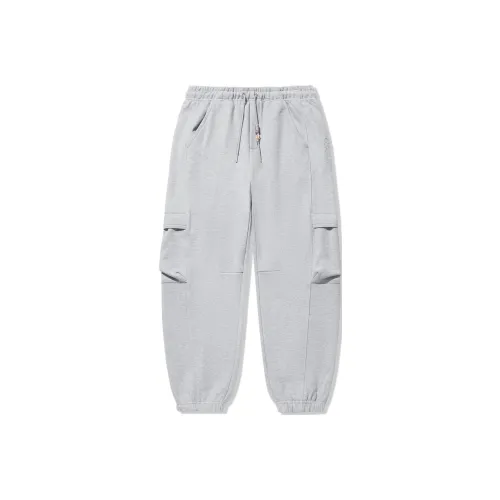 LINING Вязаные тренировочные брюки мужские серые