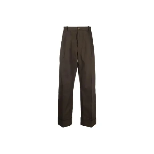 Acne Studios Коричневые Мужские Повседневные Штаны